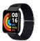 Feysentoe Armband Kompatibel für XiaoMi Redmi watch 2/Mi Watch 2 lite Estrazarmband Uhrenarmband(Schwarz)