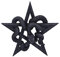 Nemesis Now Schlangen-Anbetung Wandschild, 24 cm, Schwarz