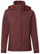 VAUDE Damen Women's Escape Light Jacket Regenjacke, Dark Cherry, 36 EU