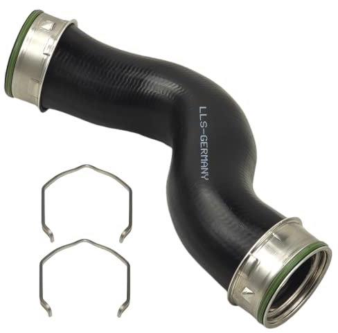 1K0145832B Turboschlauch Ladeluftschlauch Kompatibel mit Seat Altea/Ibiza/Leon/Toledo III/SK ODA Oct avia II/Superb I/V.W. Caddy III/Golf PLUS/Jetta III/Tour.an 1.9 TDI inkl Klammern