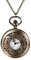 Avaner Taschenuhr mit Kette Blütenblatt Analoge Quarz Taschenuhr mit Arabische Ziffern Pocket Watch für Frauen Männer