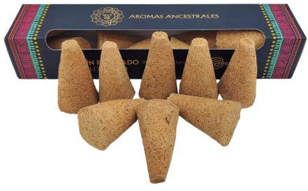 MUT22 8 Palo Santo Räucherkegel, Reinigungserlebnis und Aromatherapie mit Palo Santo Räucherkegeln zum Verbrennen