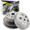 Area1 Ersatz Wandler + Kupplung + Glocke 107mm kompatibel mit 50ccm 2Takt TPH Zip NRG mc2 mc3 Power Liberty Runner SR 50 R Racing Sport Street Sportcity MY ET2 S Primavera