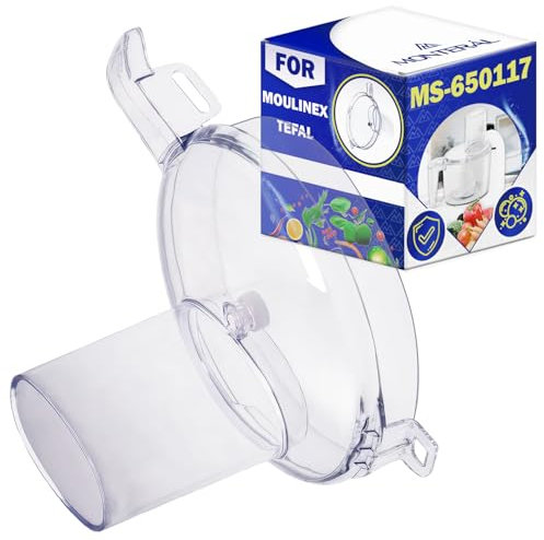 MONTERAL Couvercle de Hachoir pour Robot de Cuisine avec Le Code Original MS-650117 pour Moulinex Masterchef -Garantie de 10 Ans