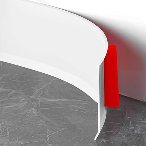 Plinthe Souple Autoadhésive, Plinthe Adhesive 3.0M x 10CM, PVC Plinthe Flexible, Bande Décorative Autoadhésive pour la Salle de Bain et la Cuisine