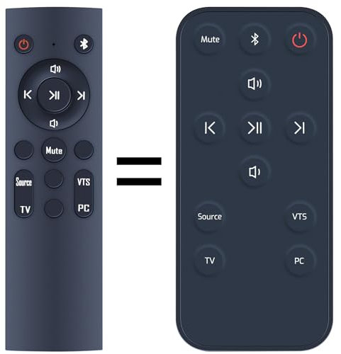 GOUYESHO Neu Ersatz Fernbedienung für OXS Thunder Lite PC Gaming Soundbar