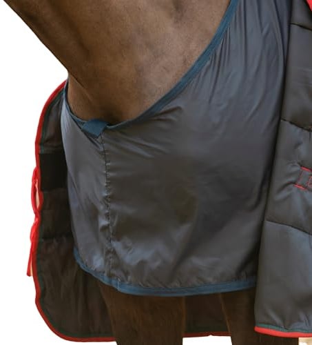 Shires - Schulterschutz für Pferd (Pony) (schwarz), Schwarz , Poney