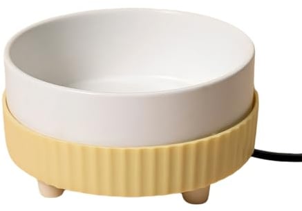 USB-betriebener Thermostat-Trinker – beheizter Hundenapf | Wasser-Futterspender für Katzen | für Kätzchen, Haustiere, Hühner, Enten, Vögel, drinnen und draußen, Winter, kaltes Wetter, Zuhause, Wohnung