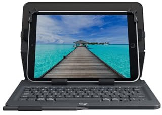 Logitech Universal Folio Case mit integrierter Tastatur für 23-25,5/9 10 Zoll Tablets (CH)