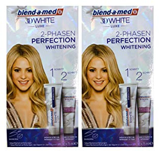 2x Blend-A-Med 3D White Luxe 2-Phasen Perfection Whitening (2x 75ml)