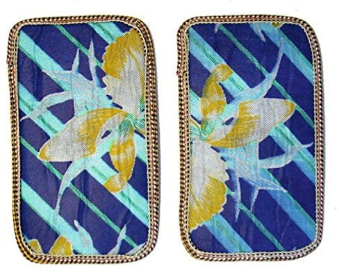 Thomas' Patins Parquet Motif Aléatoire - 2 Pièces Rectangulaires en Feutre avec Texture Épaisse