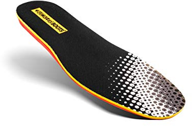 Buckler Footbedz Black Soft Flexible Lightweight Insoles Size 6-13