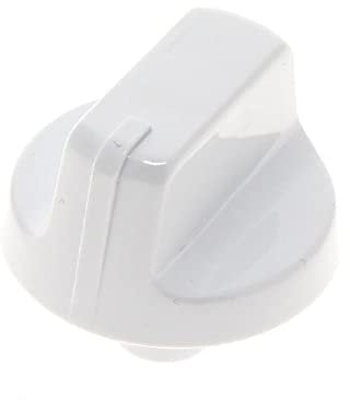 sparefixd White Control Knob to Fit Indesit Oven