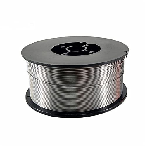 Shuxiang-Solder Wire 1 Roll, Mig Wire Gas, Stainless Steel Wire Gasless, Flux Core Wire, 0.8mm/1.0mm, Mig Welding Accessories Good Corrosion Resistance (Diameter : 0.8mm, Type : Stainless Steel)