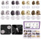 Swpeet Magnetische Knopfverschlüsse, 14/18 mm, Metall-Verschlüsse, Gold, Silber, Bronze, Schwarz, zum Nähen, Nähen, Stricken, Sets zum Nähen, Geldbörsen, Taschen, Kleidung, Leder, silberfarben, 80