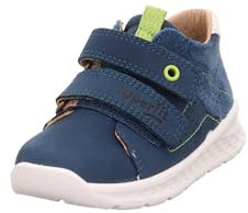Superfit Jungen Breeze Lauflernschuhe, Blau Hellgrün 8020, 20 EU Weit