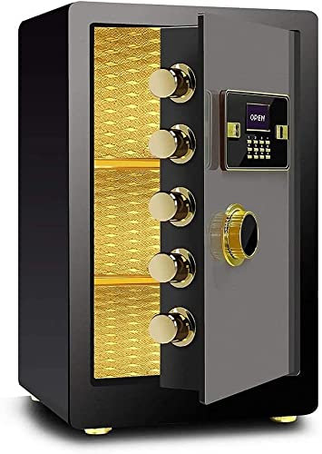 Tresor Safe Home Password Box Mit Groß Hotel,Große Stahl-Büro-Dokumentenaufbewahrungsbox Feuerfest Wasserdicht Und Diebstahlsicher,In Die Wand Schließfach,5 Größen