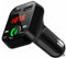 NK Trasmettitore FM Bluetooth - 12/24W, Vivavoce, Per Auto e Camion, Lettore Musicale Bluetooth V5.0 + EDR, Adattatore Radio con Ricevitore FM, Doppia porta USB e ricarica rapida 2,1A.