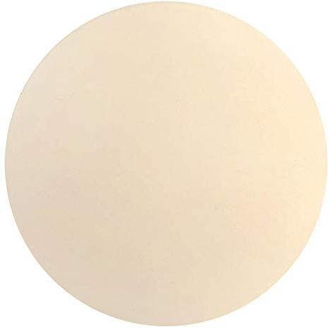 Oikabio Pizzastein zum Backen, Cordierit, Pizzasteinplatte für Grill, Ofen und Pizza-Käse, rund, 30,5 cm