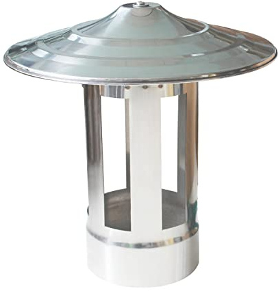 Kaminabdeckung schornsteinabdeckung regenhut edelstahlschornstein kaminaufsatz schornsteinhaube regenhaube ofenrohr