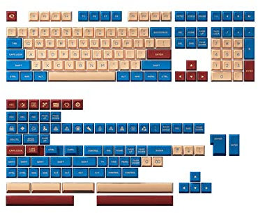 Akko Palace Keycap Set - OSA Tastenprofil