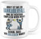 Tasse Jobwechsel Geschenk, Arbeit ist wie ein Banküberfall Geschenkidee Kaffeetasse mit lustigem Spruch Abschied Kollegen Kollegin Büro Rente Ruhestand Witztasse (Weiß)