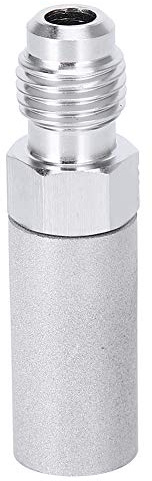 1/4 Inch Diffusion Oxygen Stone 316 Stainless Steel Beer Brewing Accessories Carbonate Stone for Home Brewing Beer Horn Shaped Threaded Connection Oxygen Diffuser Threaded Beer Brewing Accessories