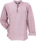 GURU SHOP Nepal Ethno - Camicia da yoga con bottoni in cocco, rosa antico, L