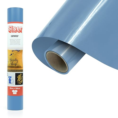 Siser® EasyWeed® Sugar Paper, 30cm x 1m, thermo-transferierbare Flexfolie für die Textilgestaltung, kreative Hobbys, zertifiziert nach VeganOk und Öko-Tex Standard 100 Klasse I