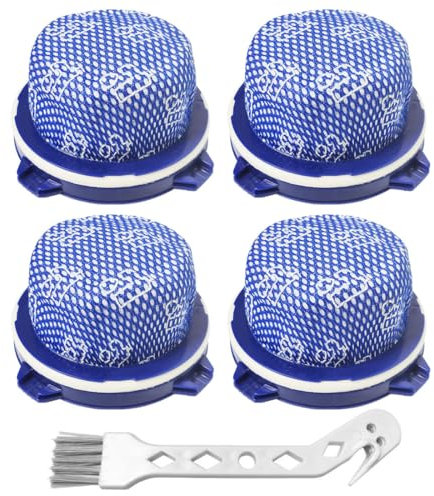 Jet 75 - Filtros de aspiradora compatibles con aspiradoras Samsung Jet 70 Jet 70+ Jet 75 Jet 75+ Jet 90 Jet 60 y VS9000RL. Microfiltros lavables Número de pieza de repuesto DJ97-02649A, paquete de 4