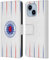Head Case Designs Licenza Ufficiale Rangers FC Away Kit 2023/24 Custodia Cover in Pelle a Portafoglio Compatibile con Apple iPhone 14 Plus