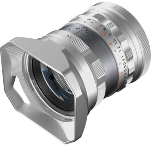 THYPOCH Full-Frame Photography Lens Simera 35mm f1.4 for Fujifilm X Mount - Silver