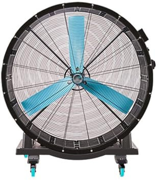 ZKALQECNF Macchina del Vento Ventilatore Industriale Mobile di Grandi Dimensioni Ventilatore Industriale Mobile da 1,25 m con 3 Pale Ventilatore da Pavimento