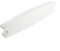 Scaletta di ricambio per piscina, 50 cm, in plastica ABS resistente modellata, per piscine interne e fuori terra, bianco (1 pezzo)