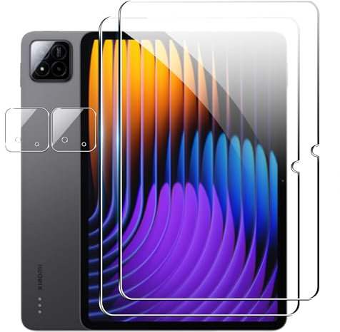 Tieeyivv Protector de Pantalla Compatible con Xiaomi Pad 7/7 Pro Cristal Templado Protector Cobertura Total Vidrio Templado [9H Dureza] HD Film Cristal Templado