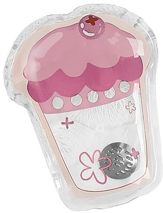 Reusable Instant Heat Packs | Clickable Hot Gel Hand Warmers | Cute Cartoon Bag Cold Gel Heating Pad for Camping and Outdoor - 4.3 x 2.75 inches