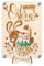 HOWAF Geldgeschenk Ostern aus Holz - Oster Geldgeschenke Verpackung Ostern Karte Osterkarten, Ostern Geldgeschenke Geschenke für Ostern Geld, Ostern Geschenke Kinder, Tischdeko Ostern Deko