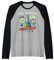 Science Teacher & Student s Back to School s Funny Cartoon Raglan Baseball Tee