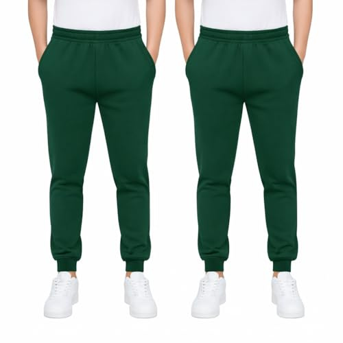 KHIM Jogging Trouser Tracksuit Bottom Pant Kids Unisex Girls Boys Activewear