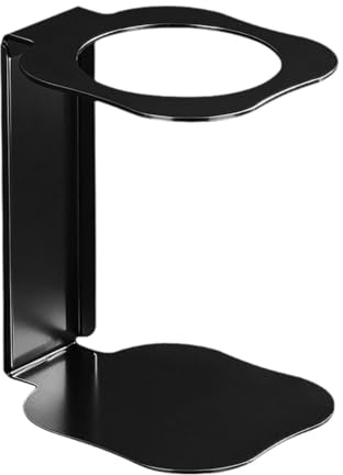 Ronyme Soporte para cafetera portátil, Resistente, de Acero al Carbono, para Preparar, Ideal para Acampar y Exteriores.