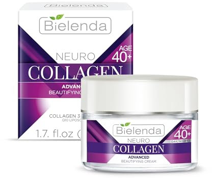 Bielenda Konzentrierte Feuchtigkeitscreme Für Das Gesicht - Neuro Collagen 40+ Day/Night 50 ml