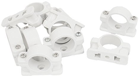 Aexit 25mm Dia Wall Mounted Kunststoff Rohrschelle Clamp Fastener 10pcs (b02672bf4b39e1a773e88e3ef8f28dc6)
