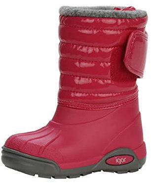 Botas topo ski Charol Con Velcro de Igor - Rosa, 35