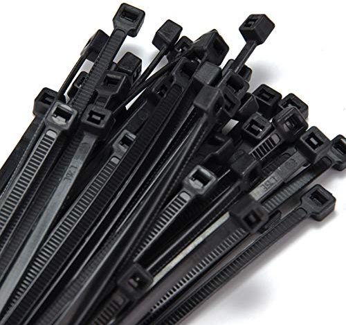 1000x Kabelbinder Nylon 4,8 x 400 mm schwarz PROTECTOX *** 1000 Stück Kabelschelle 40 cm Schlauchbinder Schlauchschelle PROFI EU Qualität