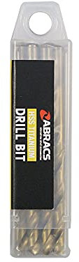 Abracs DBT602 HSS Titanium Drill Bit - Titanium Coating - Split Point Cutting Head - 6.0mm