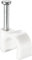 BG Electrical Round Cable Clips, Pack of 50, White, 7 mm