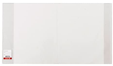 NEU BRUNNEN Buchschoner aus PVC 335x595mm