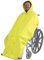 ANYOO Wasserdichte Poncho Abdeckung für Rollstühle Leichter Regenponcho Cape Shield mit Gummibändern Bietet Trockenschutz für Rollstühle, Gelb, Einheitsgröße