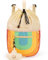 Zoyzoii Turnbeutel Mädchen Junge, Schwimmtaschen Mädchen mit Wasserdichtem Material, Leichte Turnbeutel Kindergarten für Kinder Geschenk,35 * 24 * 5CM