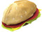 COLLBATH Entzückender Burger Hut Lustiger Burger Kopfschmuck für Aufführungen Partys und Kostüme Kreatives Fast Food Accessoire für Unvergessliche Momente